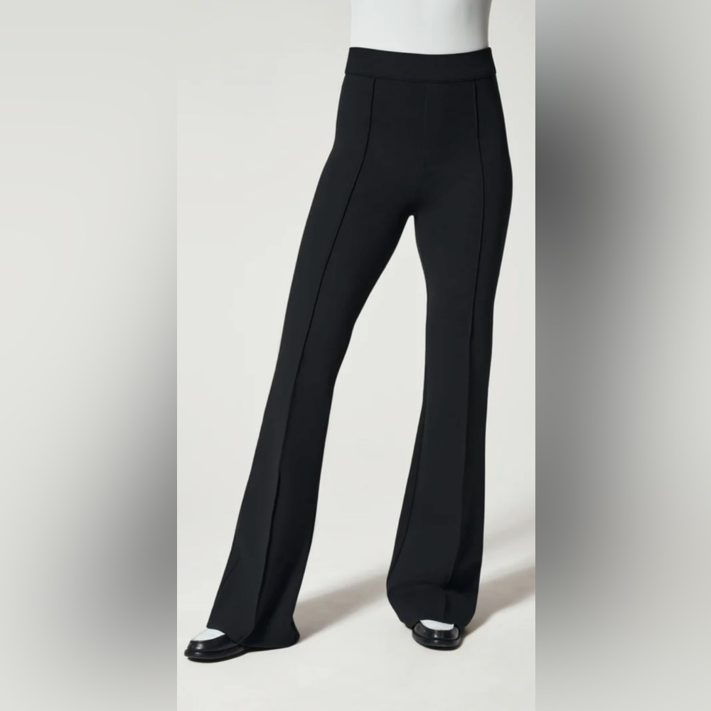 SPANX Black Boot Cut Pants
